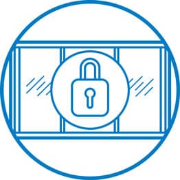 Invisi-guard Security Door
