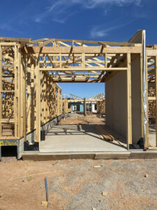 Timber Frame Rising Wall Timber Wall Frames | Prefabricated Wall Frames | AAA